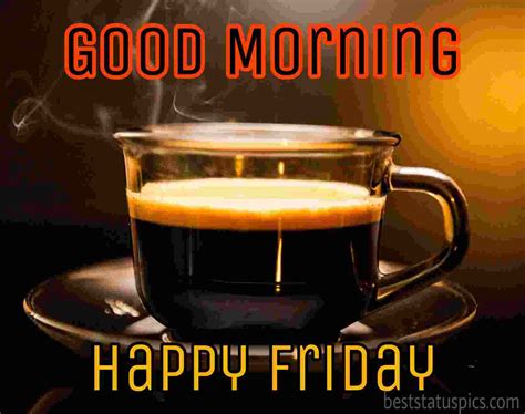 good morning happy friday coffee images